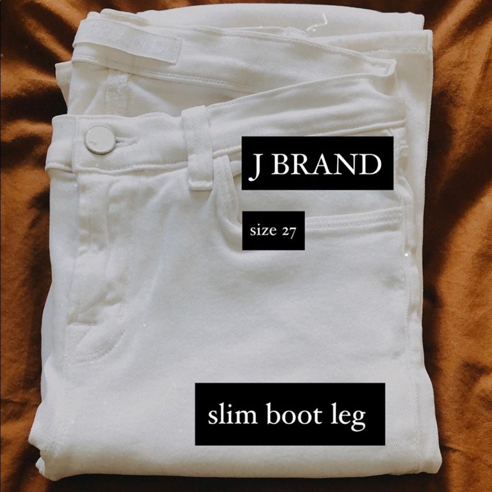 J Brand slim boot leg jean